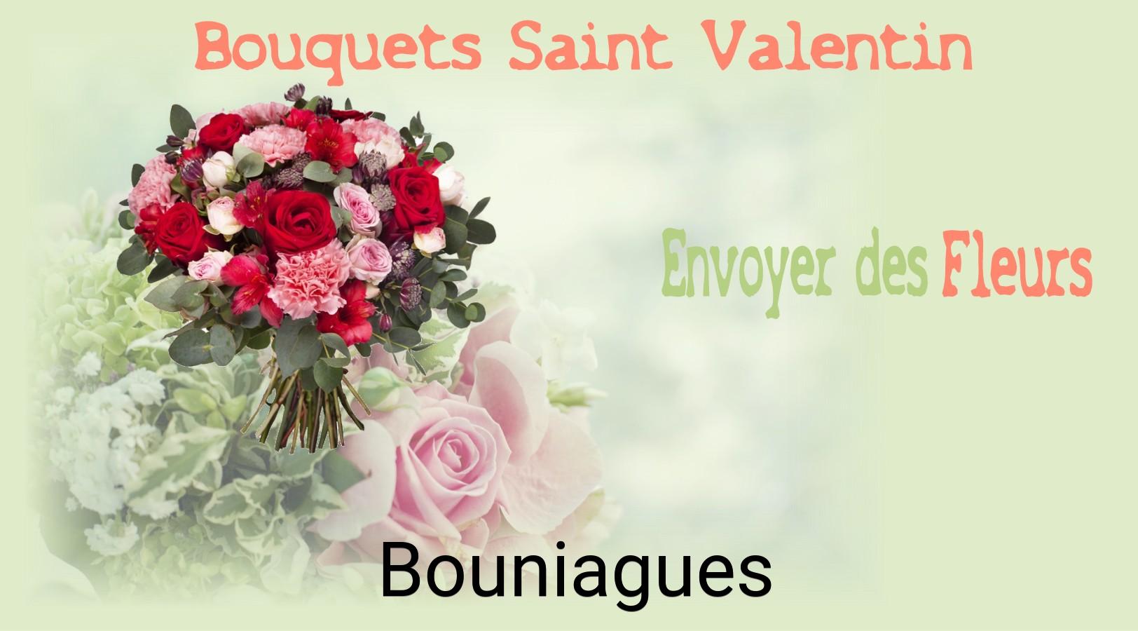 Roses de Saint-Valentin livrées à Bouniagues